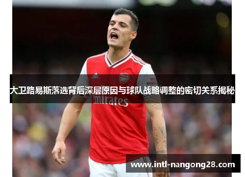 大卫路易斯落选背后深层原因与球队战略调整的密切关系揭秘